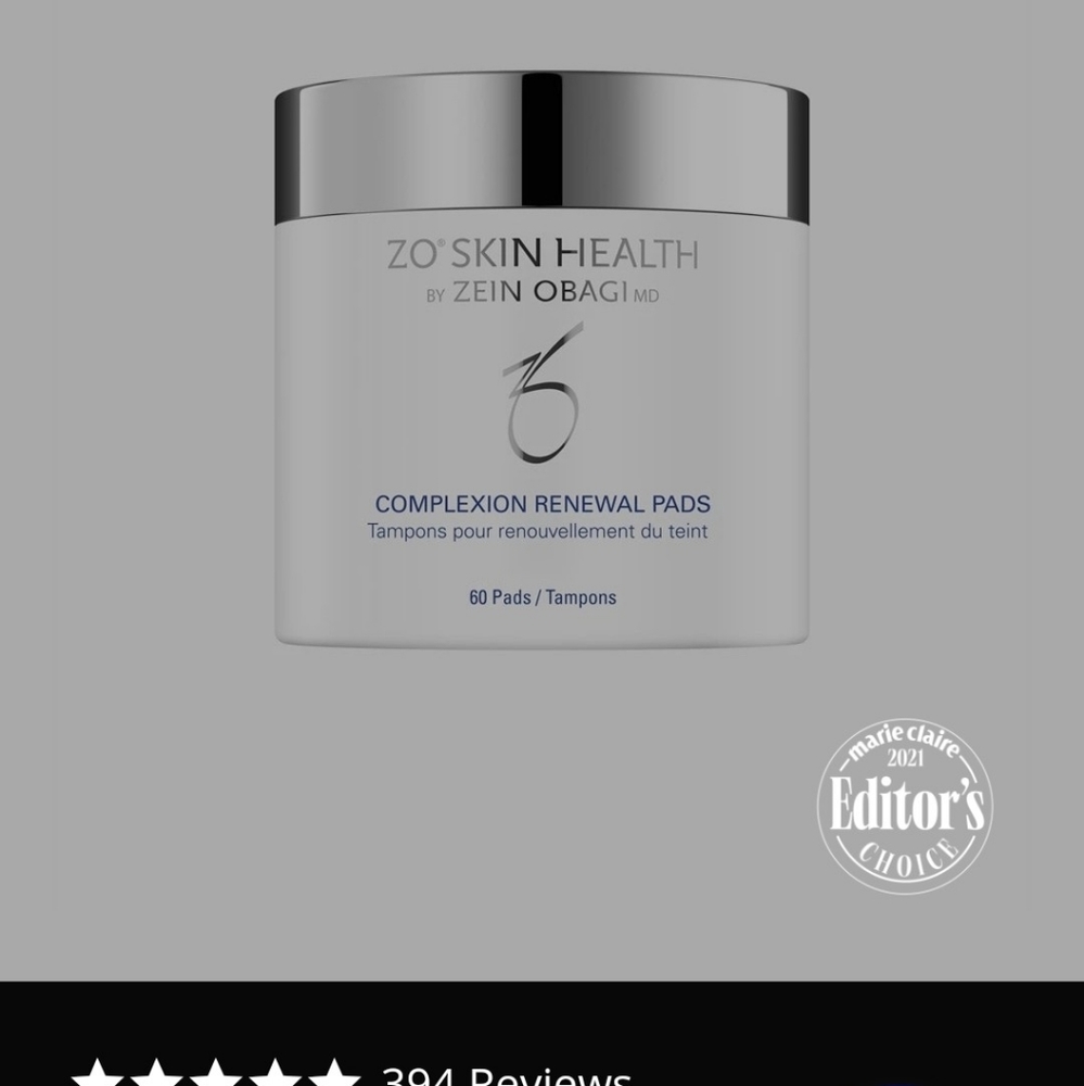 Zo Skin Health complexion renewal pads